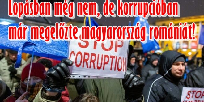 Romániában lopnak, magyarországon meg korruptak a politikusok