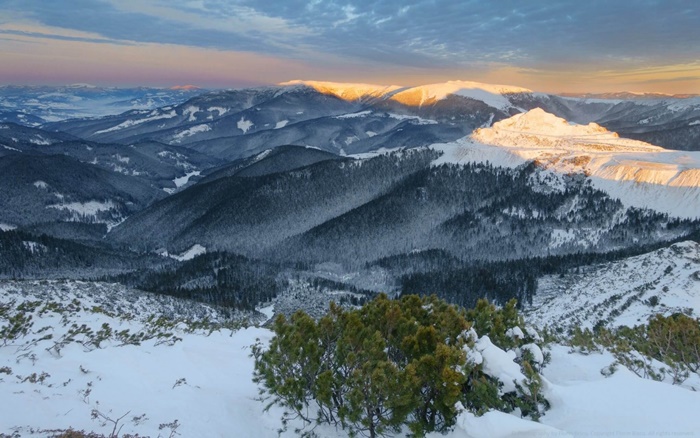 A Kelemen-hegység télen is szép