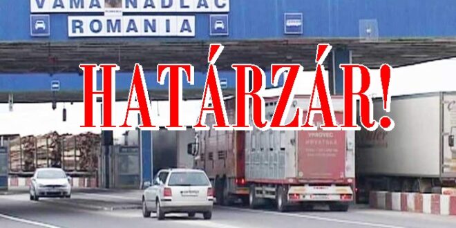 Határállomást zártak el a tüntető romániai gazdák!